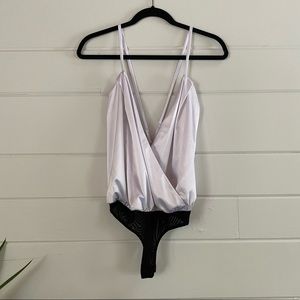 Dressy Criss Cross Bodysuit